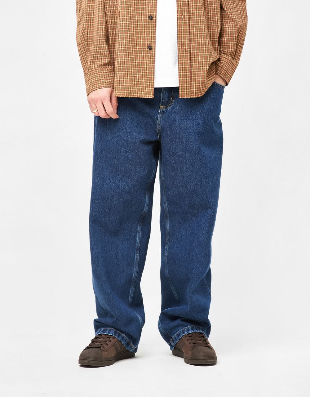 Carhartt WIP Brandon Pant - Blue (Stone Washed) | Route One