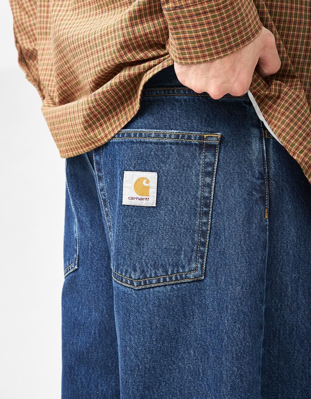 Carhartt WIP Brandon Pant - Blue (Stone Washed) | Route One
