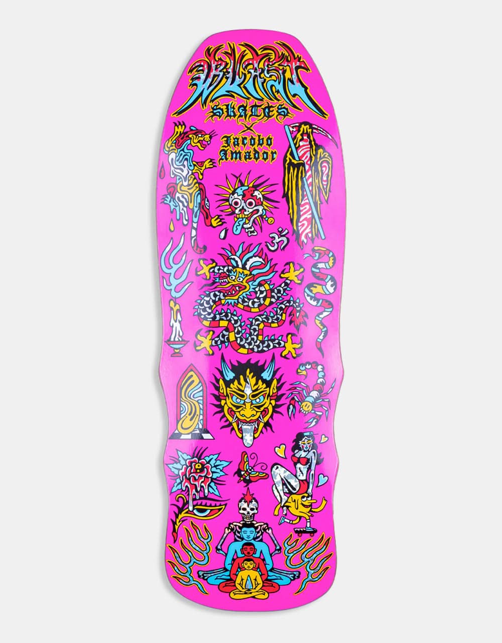 Blast Skates x Jacobo Amador Flash Collection CS Skateboard Deck