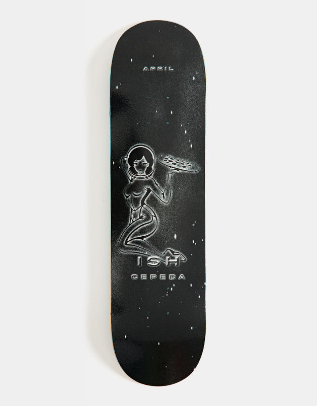 April Ish Cepeda 'Out There' Skateboard Deck - 8.25"
