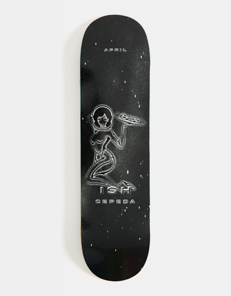 April Ish Cepeda 'Out There' Skateboard Deck - 8.25"