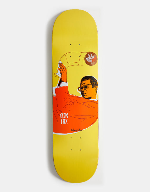 Magenta Fox Free Jazz Skateboard Deck