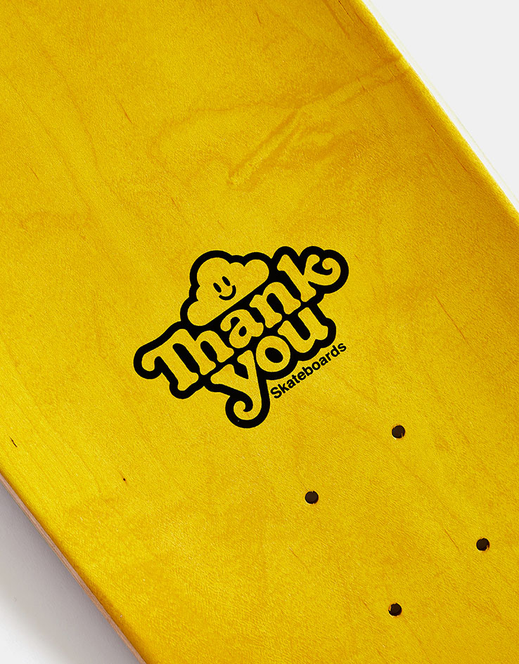 Thank You Ghosted Skateboard Deck - 8.5"