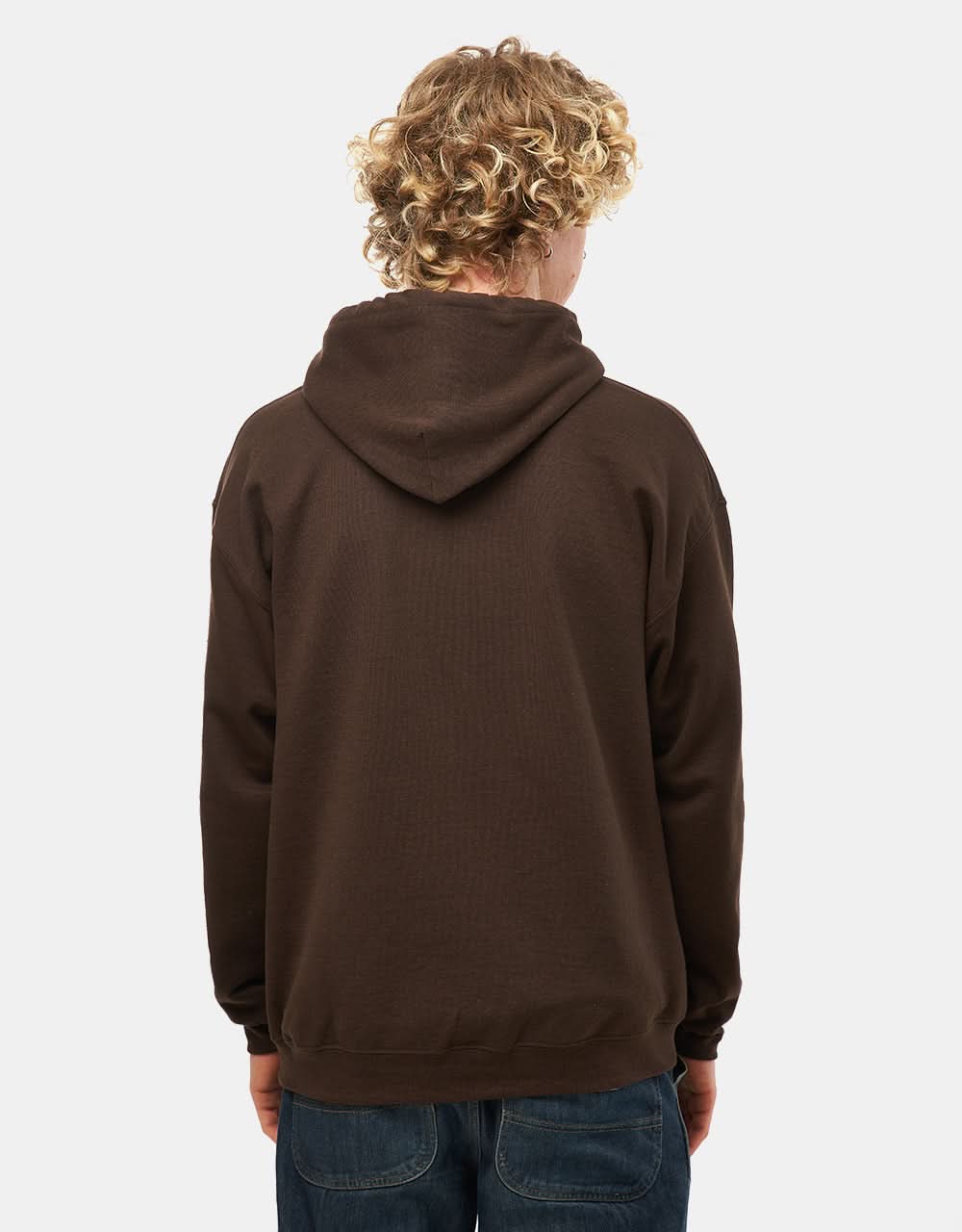 Thrasher x Toy Machine Hecho Pullover Hoodie Dark Chocolate Route One