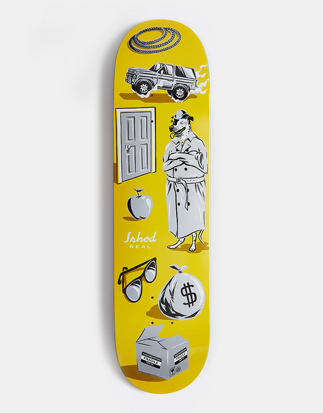 Real Ishod Revealing Skateboard Deck - 8.06"