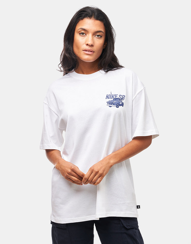 nike sb white t shirt