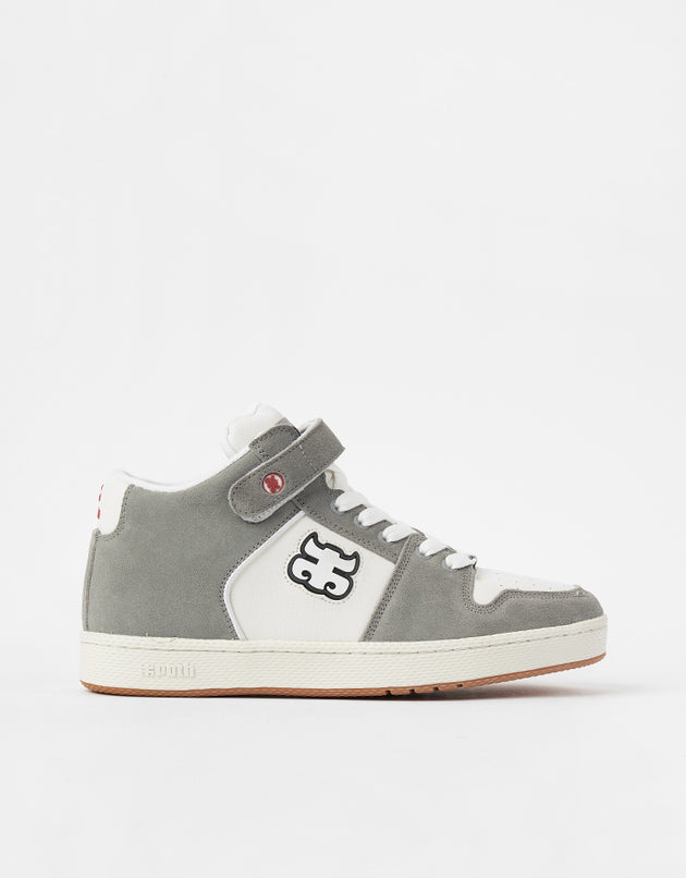 IPATH Grasshopper Skate Shoes - Cement/White Leather