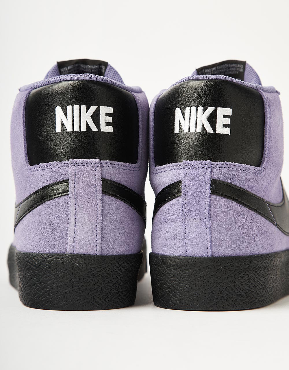 nike blazer black and purple