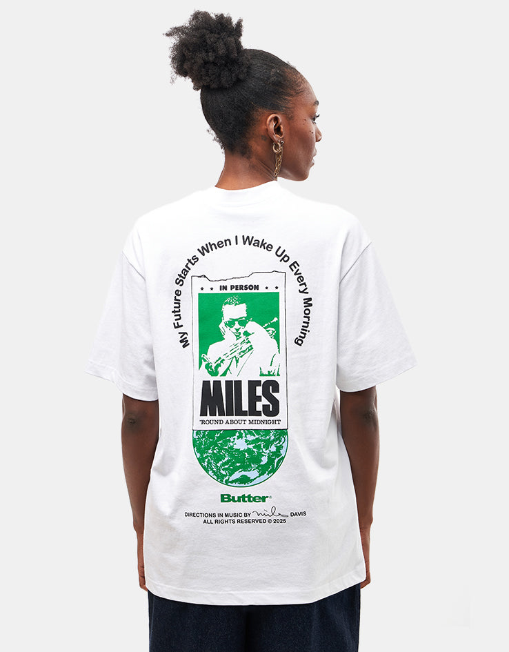 Butter Goods Round About Midnight ジャージ Tシャツ 半袖 Butter Goods - Butter Goods x Miles Davis Round About
