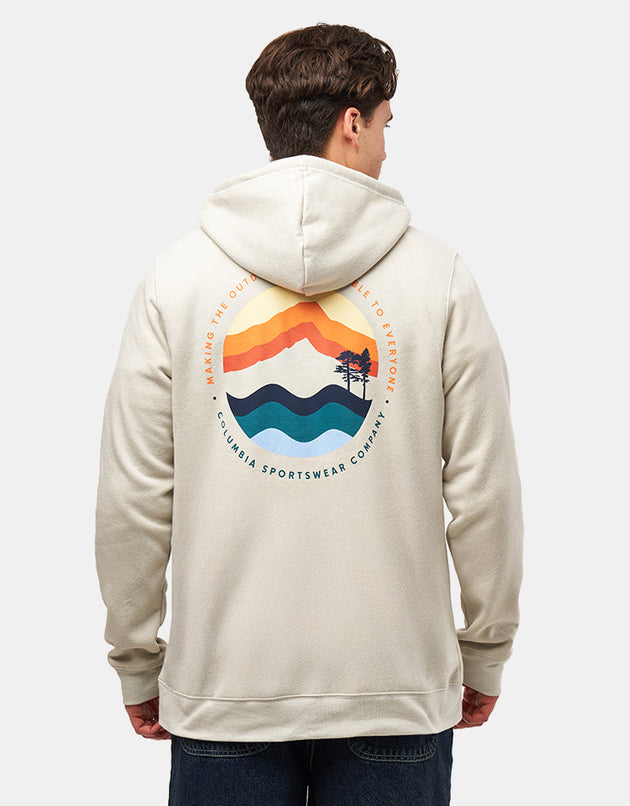 Columbia Columbia Trek™ Pullover Hoodie - Dark Stone/Circular Linescape