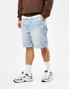 DC Carpenter Baggy Short - Indigo Light