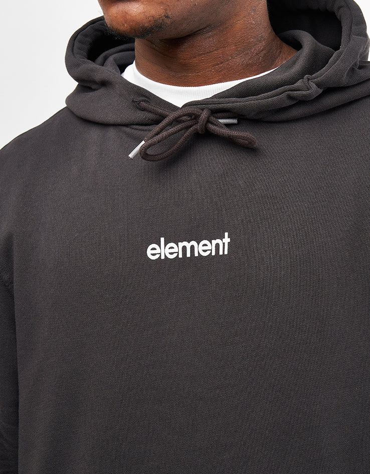 Basic Element Apparel Element Simple Logo Pullover Hoodie - Off Black