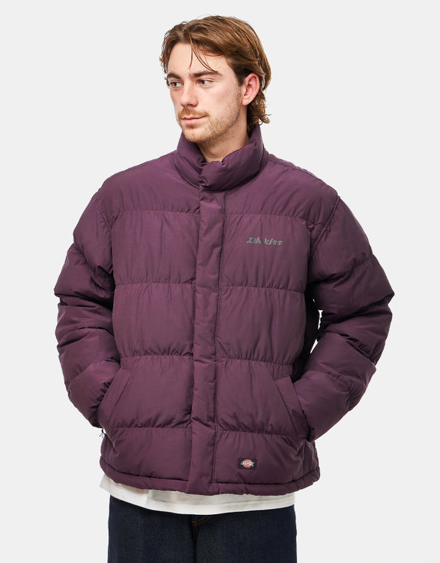 Dickies Scobey Puffer Jacket - Plum Perfect