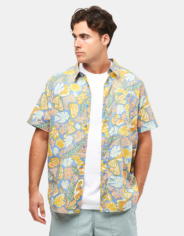 Patagonia Go To S/S Shirt - Flourish: Abundant Blue