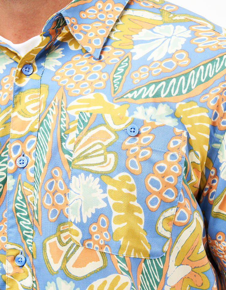 Patagonia Go To S/S Shirt - Flourish: Abundant Blue – Route One