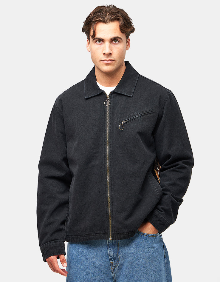 Billy Build Jacket Welcome x Adventure Time Billy Canvas Zip Jacket - Black