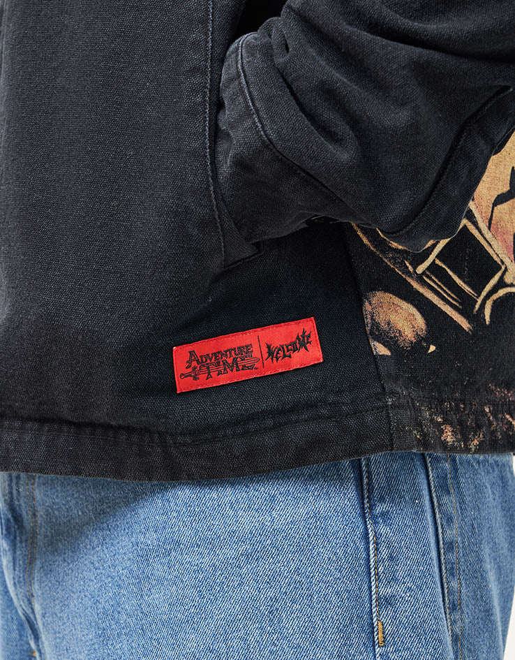 Billy Build Jacket Welcome x Adventure Time Billy Canvas Zip Jacket - Black