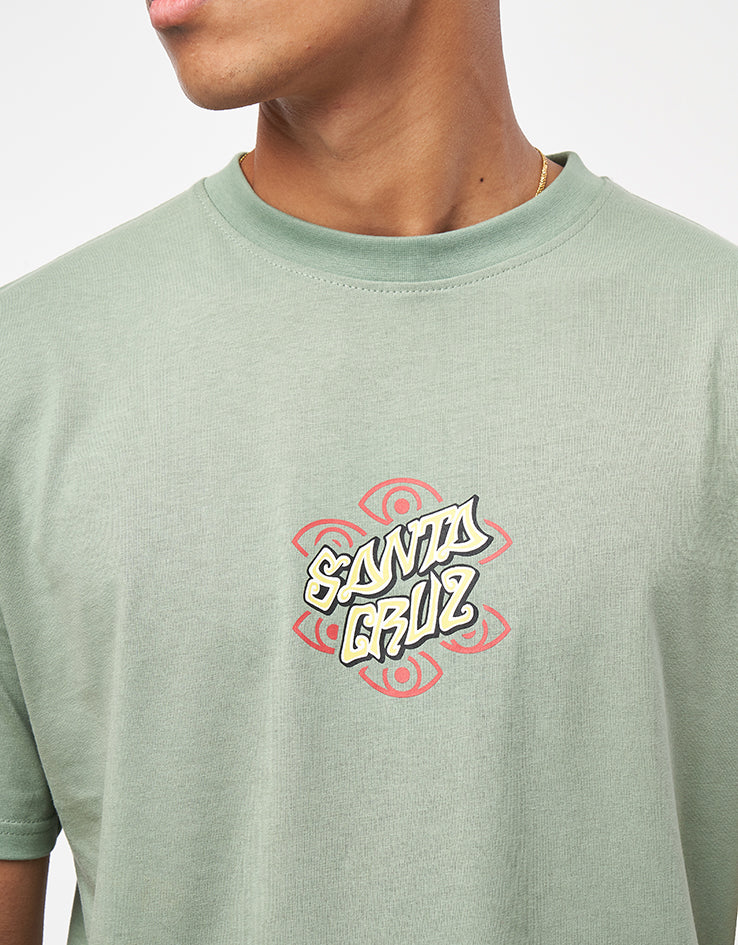 Santa Cruz Salba Eyes Dot T-Shirt - Moon Rock