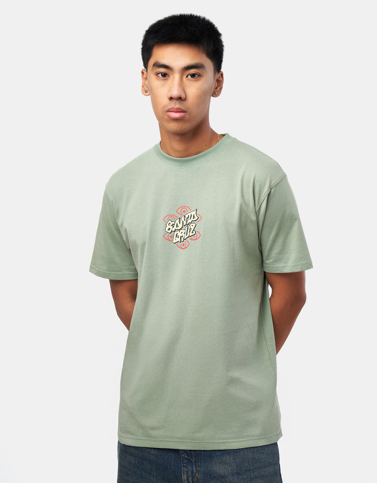 Santa Cruz Salba Eyes Dot T-Shirt - Moon Rock