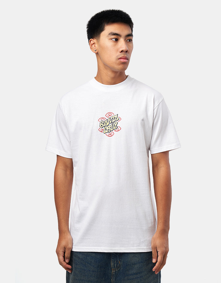 Santa Cruz Salba Eyes Dot T-Shirt - White