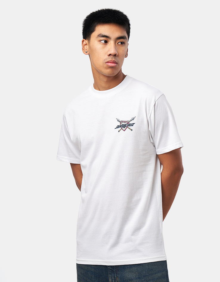 Santa Cruz Salba Screaming Witch Doc T-Shirt - White