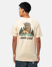 Santa Cruz Screaming Grizzly T-Shirt - Blond Wood