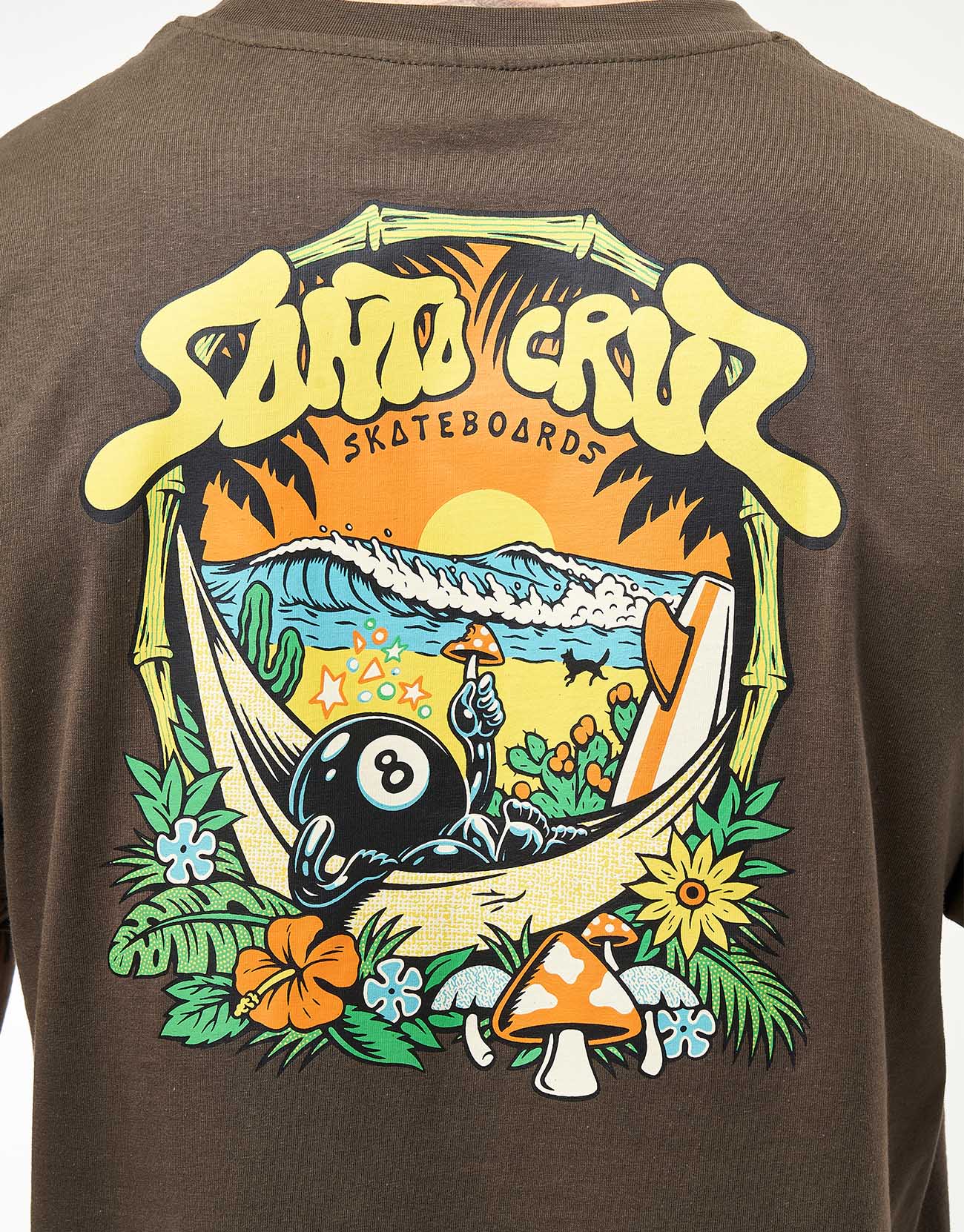 Santa Cruz Winkowski 8Baller Trip T-Shirt - Washed Black – Route One