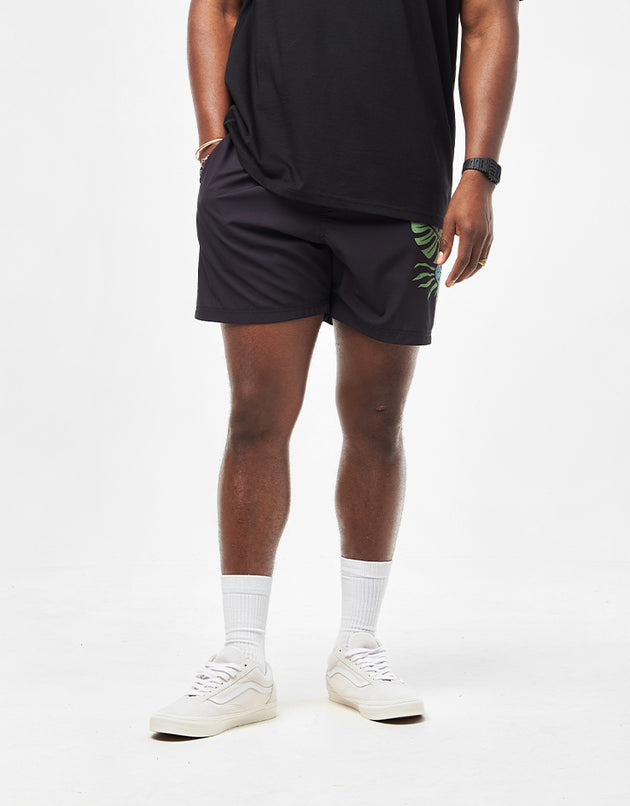 Santa Cruz Tiki Hand Swimshort - Black