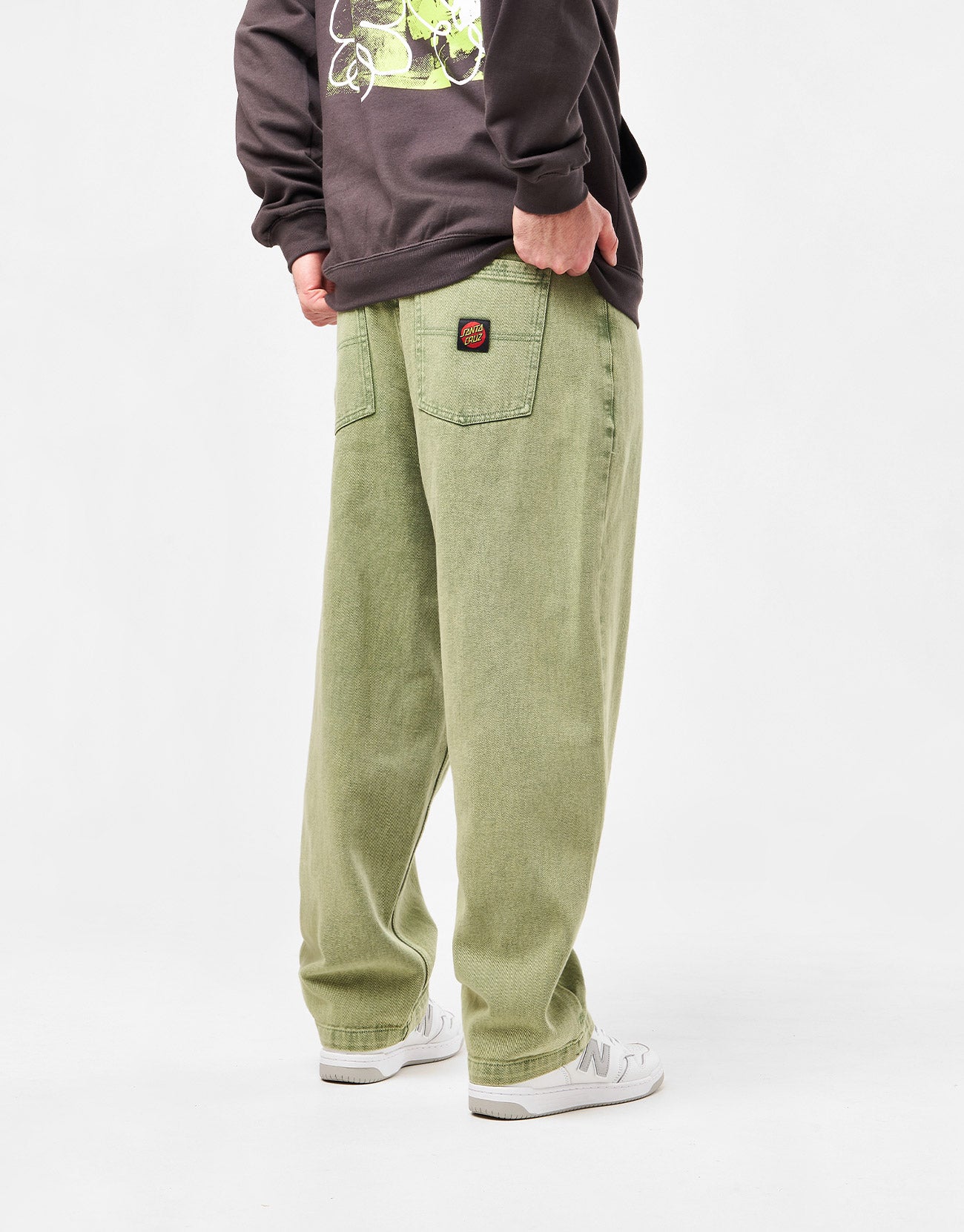 5 pockets easy pants（IGUANA）　Mサイズ Santa Cruz Big Pants - Iguana – Route One