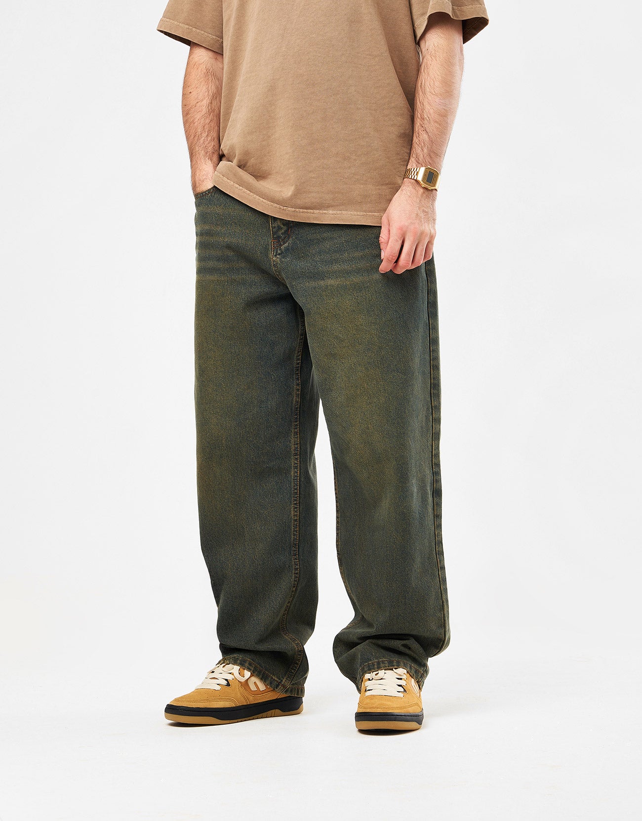 Butter Goods warped denim jeans,