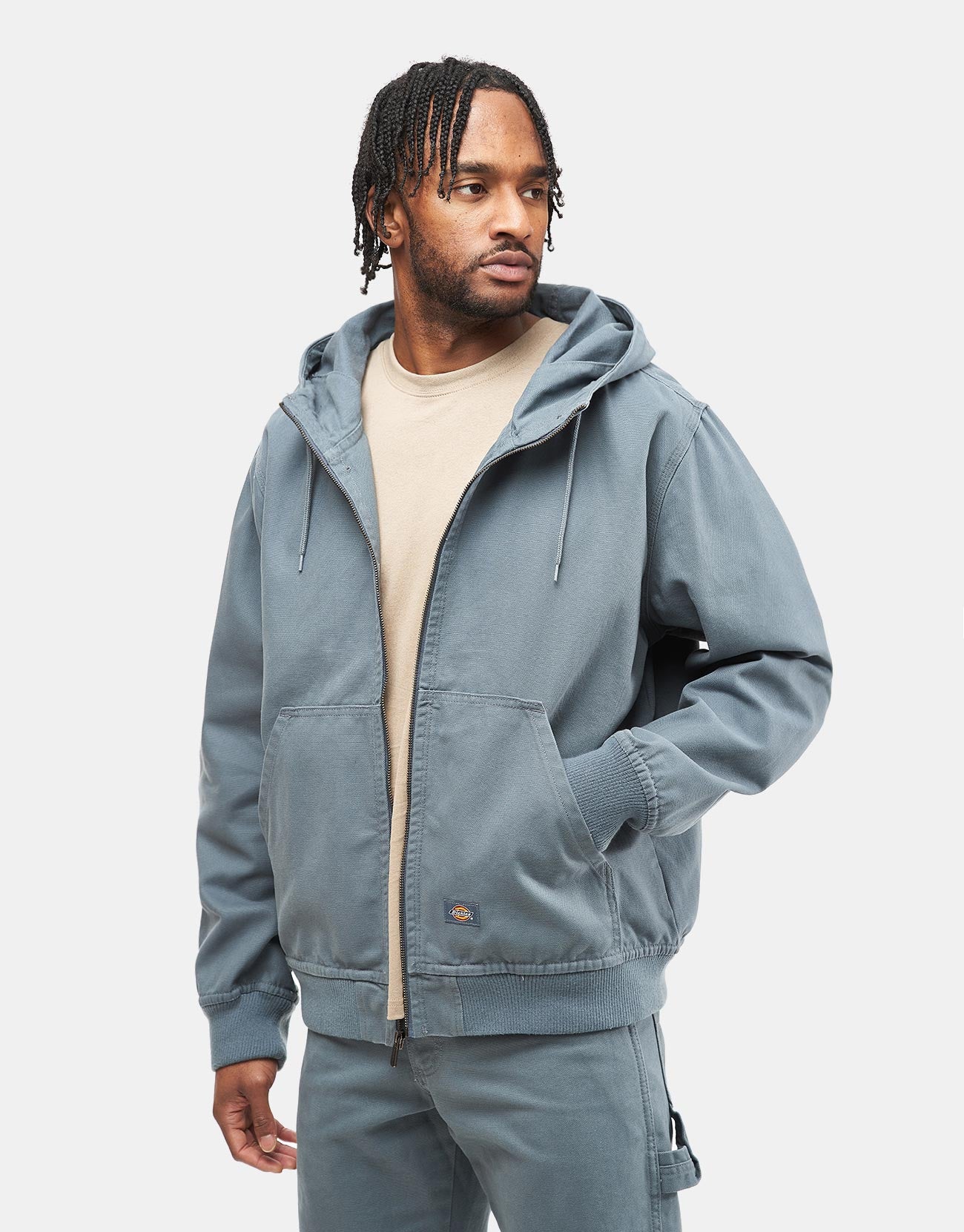 ジャケット・アウター Size L TENDERLOIN DUCK HOODED JKT Dickies Duck Canvas Hooded Unlined Jacket - Stormy Weather – Route One