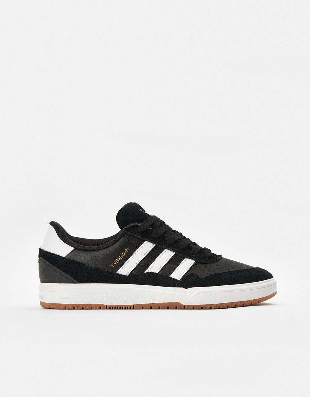 adidas Tyshawn II Skate Shoes Core Black/White/Gum – Route One