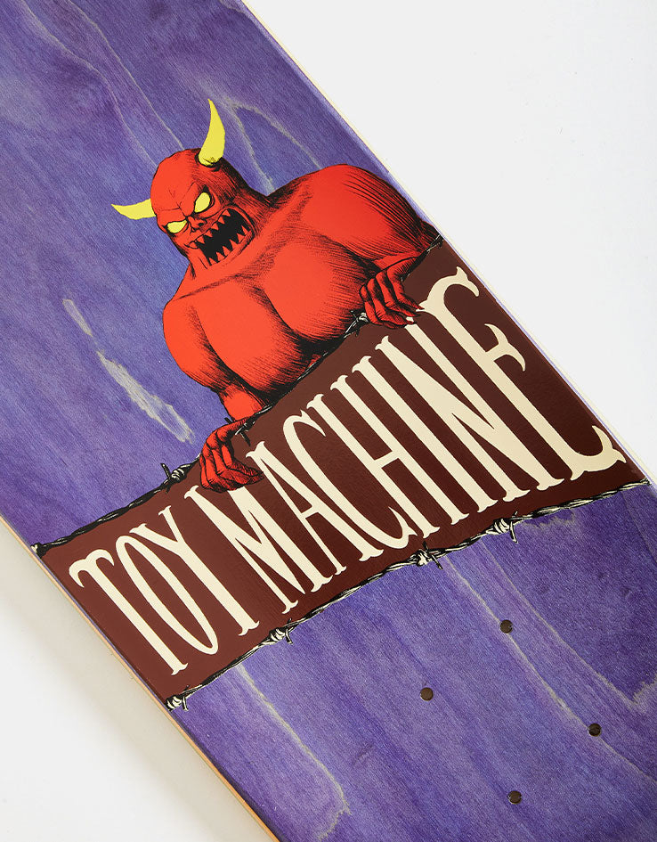 Toy Machine Collins Horror Show Skateboard Deck - 8.13"