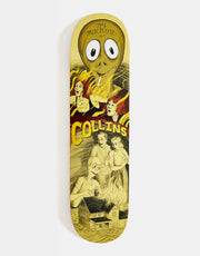 Toy Machine Collins Horror Show Skateboard Deck - 8.13"