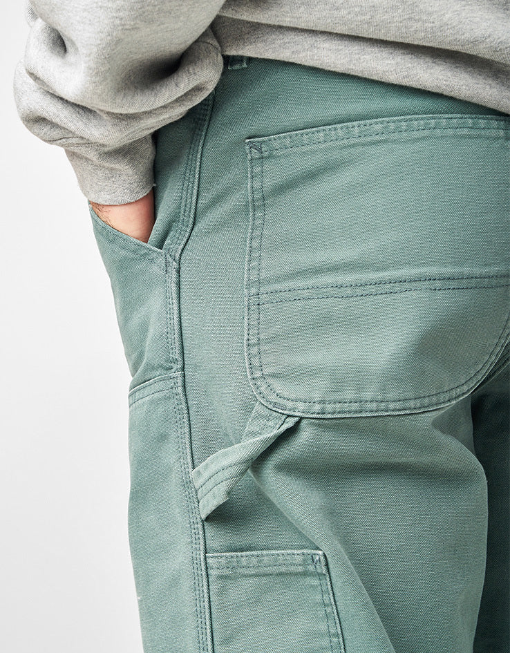 Carhartt WIP Double Knee Pant - Silver Pine (Stone Canvas)