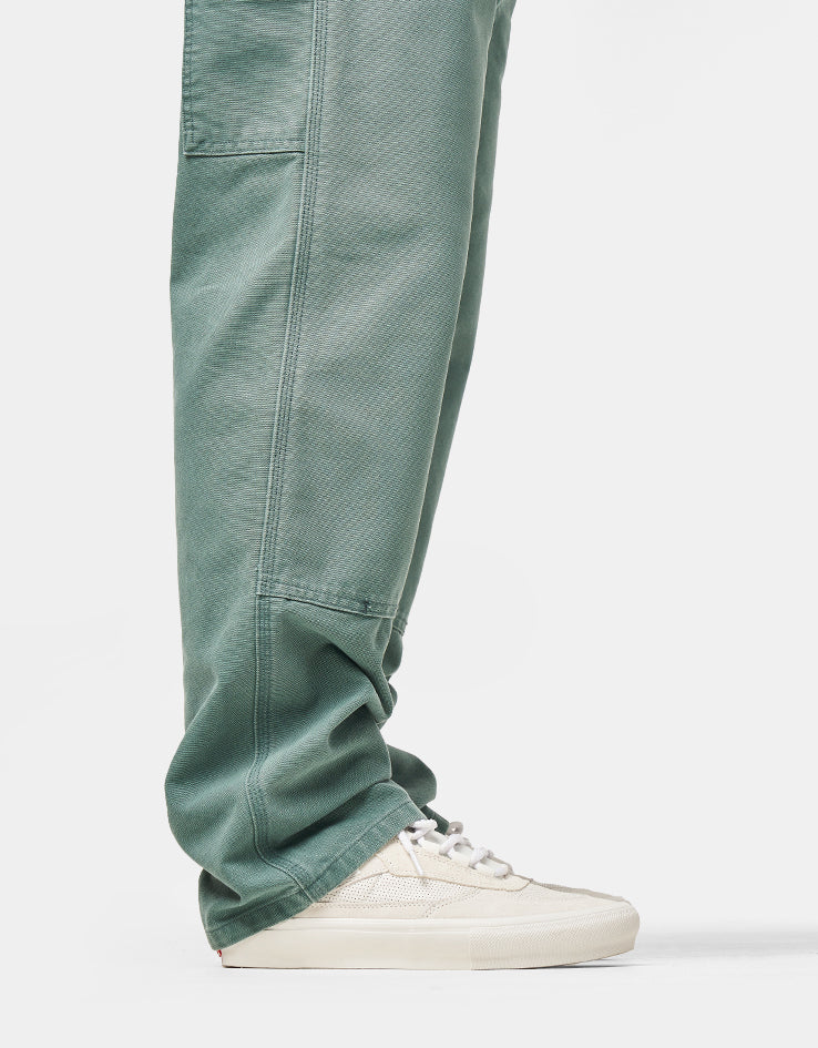 Carhartt WIP Double Knee Pant - Silver Pine (Stone Canvas)