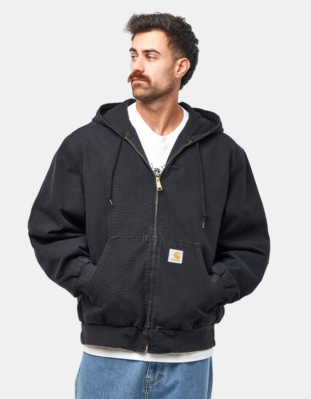 Carhartt WIP OG Active Jacket - Black (Stone Canvas)