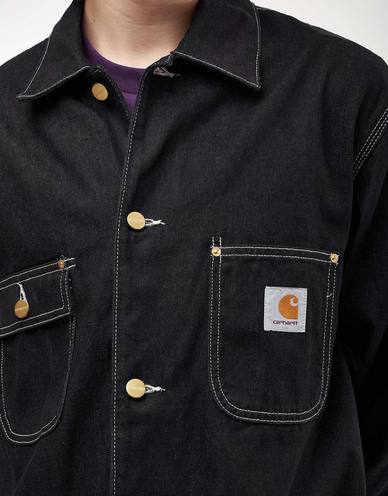 ジャケット・アウター Carhartt CHORE COAT black M Carhartt WIP OG Chore Coat, Black / Black | Official Online Store