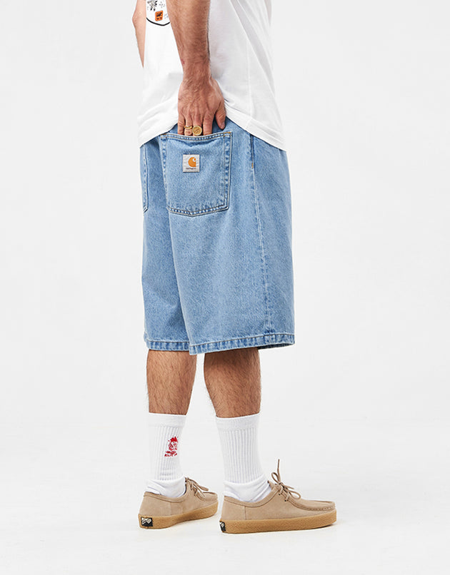Carhartt WIP Brandon Short - Blue (Stone Bleached)