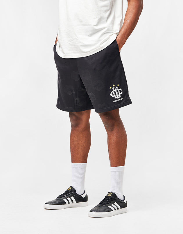 Carhartt WIP Hartt Football Short - Heart Train Jacquard/Black