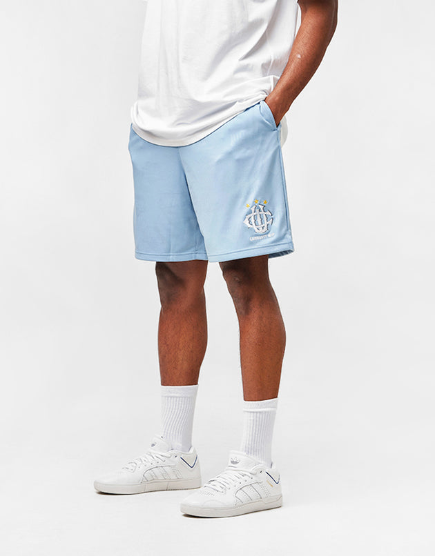 Carhartt WIP Hartt Football Short - Heart Train Jacquard/Bluebird