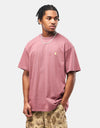 Carhartt WIP S/S Chase T-Shirt - Dusky Pink/Gold
