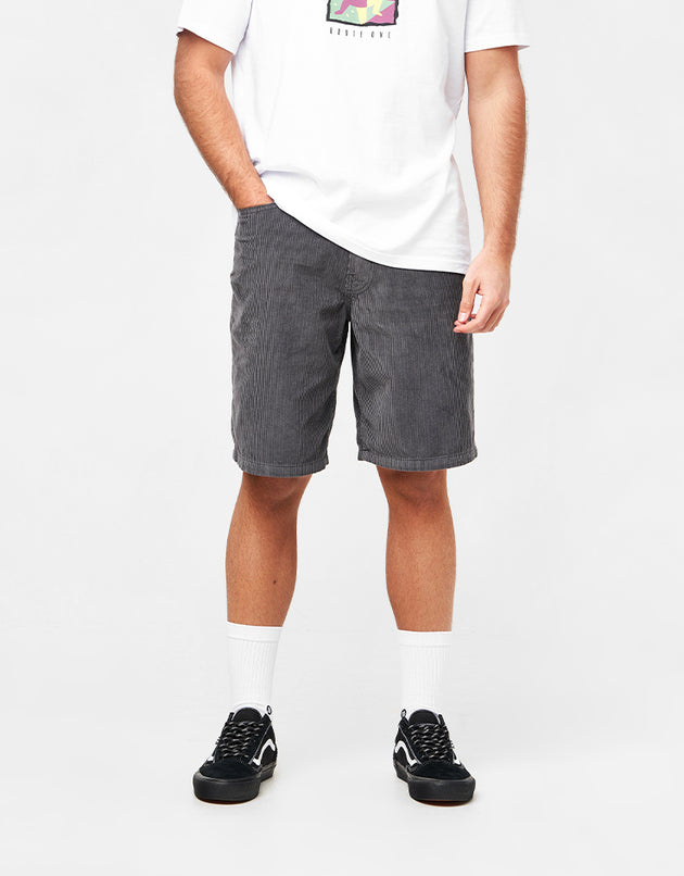Vans Check-5 Loose Corduroy Short - Asphalt