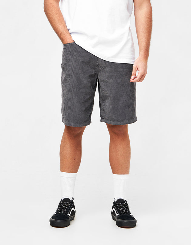 Vans Check-5 Loose Corduroy Short - Asphalt