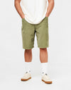 Vans Check-5 Loose Corduroy Shorts - Loden Green