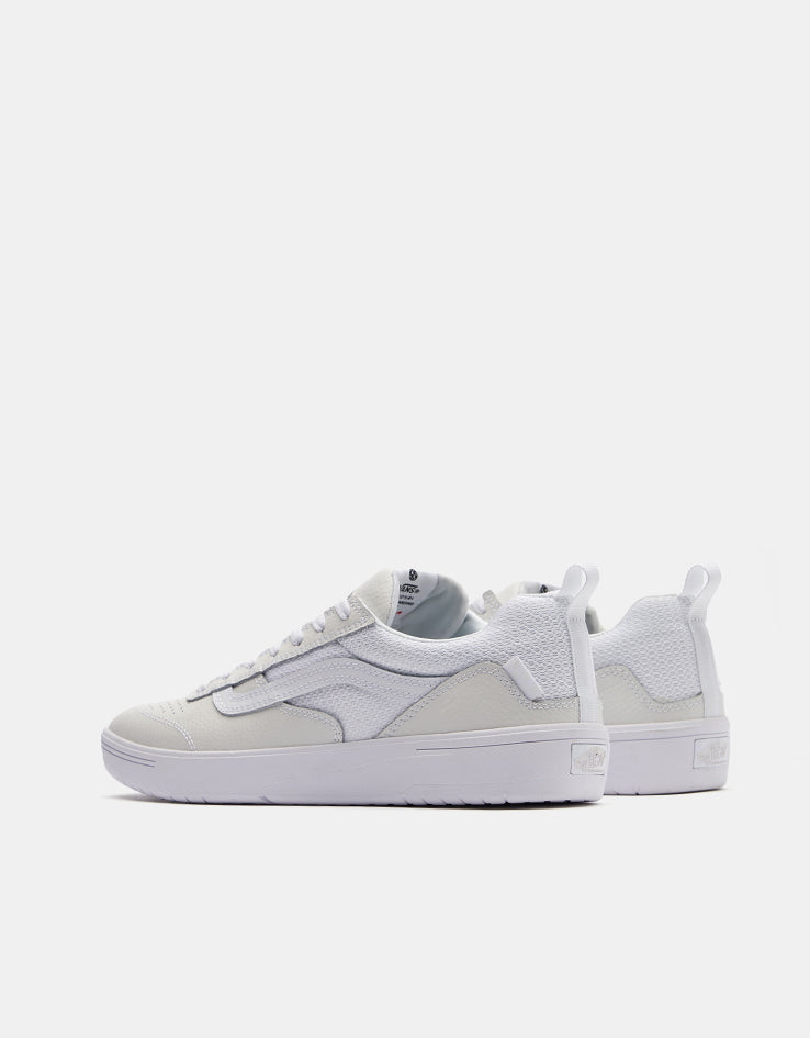 Vans Zahba Skate Shoes - White/White