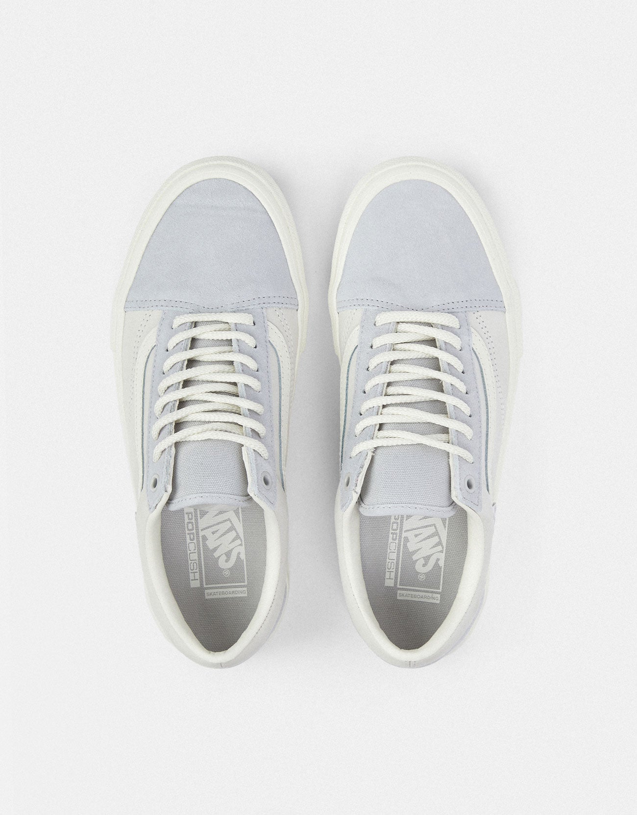 Vans Skate Old Skool Shoes - Grey/Marshmallow – Route One