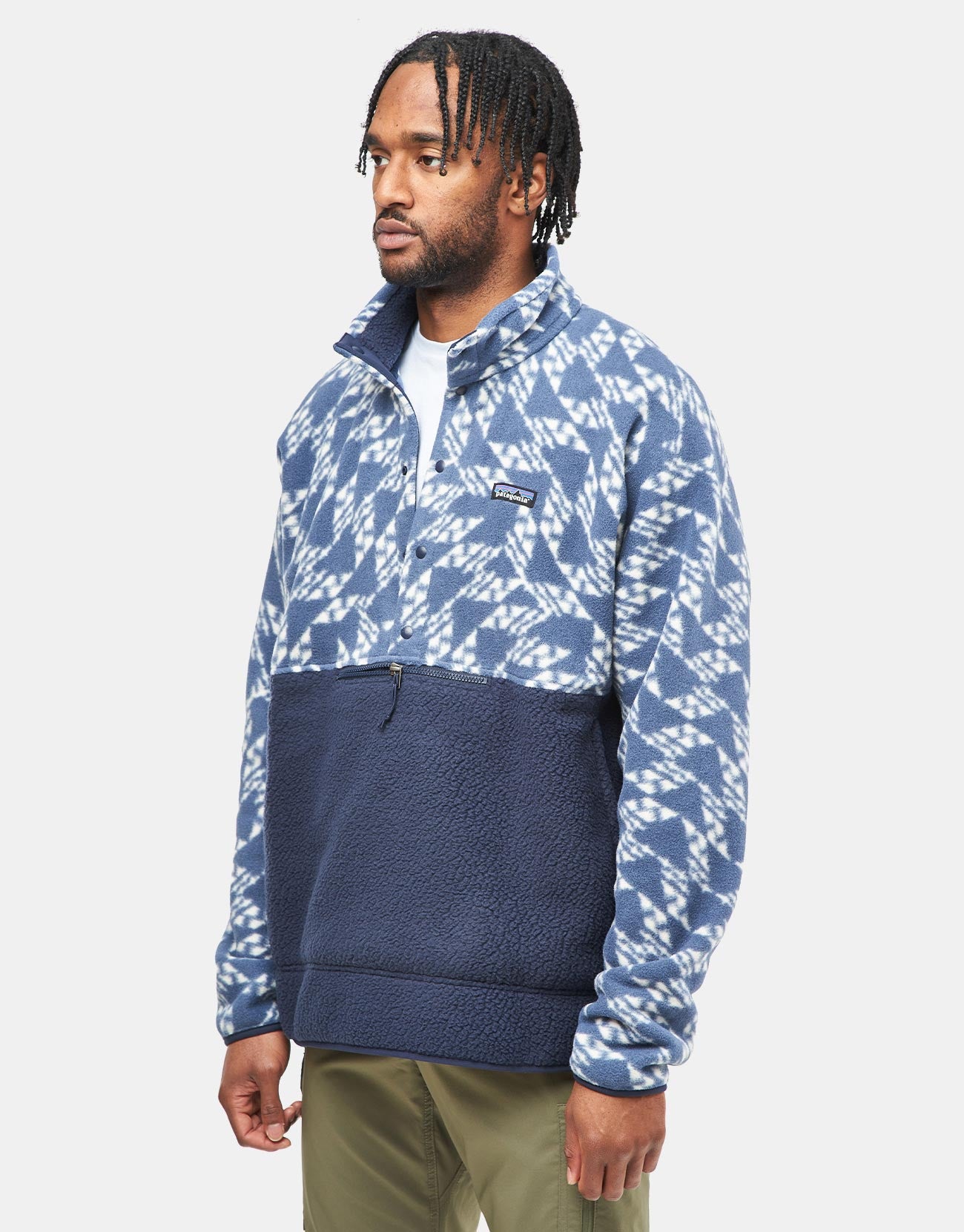 Patagonia Retro Pile 1/2 Snap Pullover Fleece - New Navy – Route One