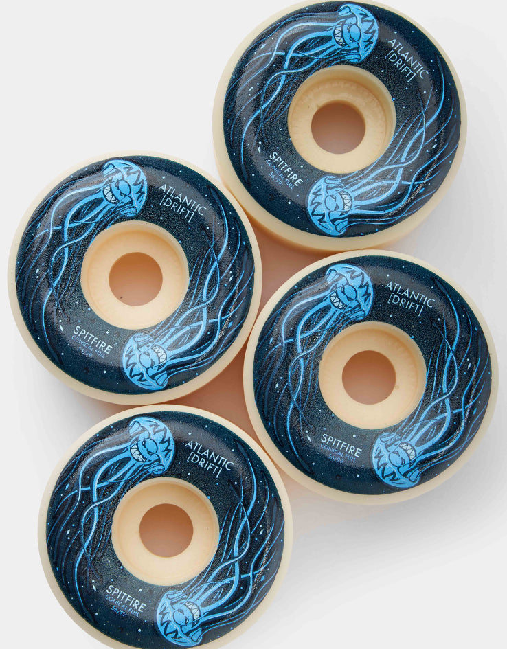 Spitfire x Atlantic Drift Formula Four Conical Full 99d Skateboard Wheels