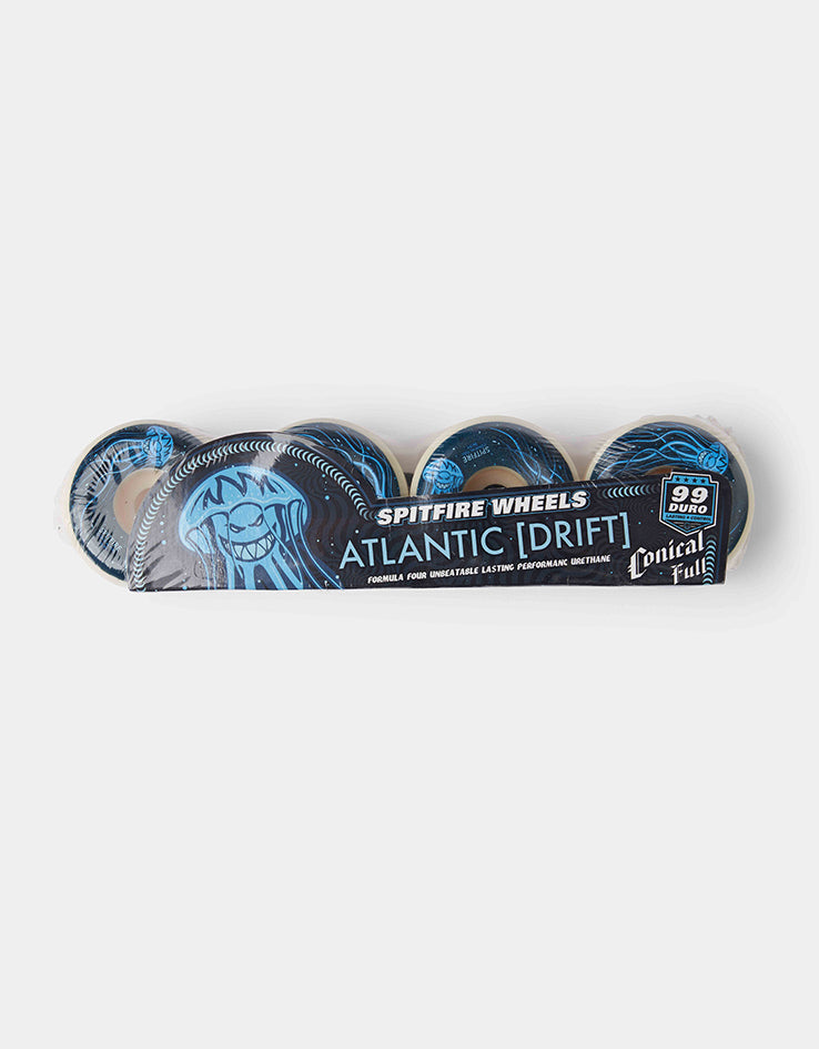 Spitfire x Atlantic Drift Formula Four Conical Full 99d Skateboard Wheels